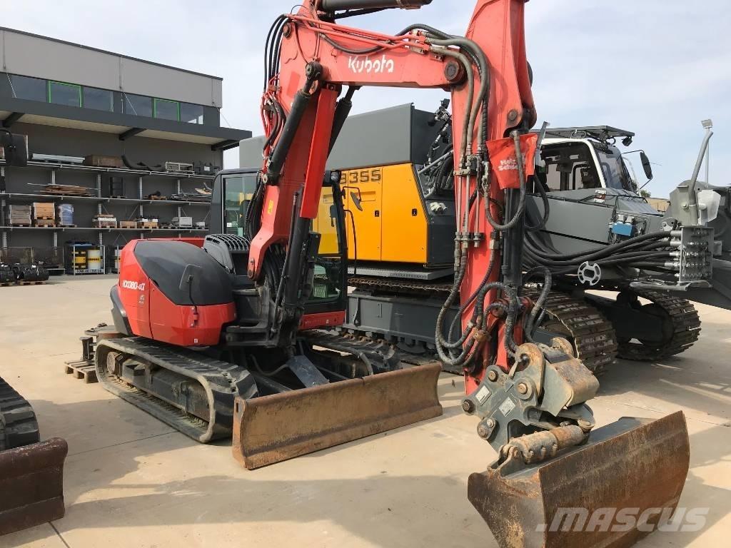 Kubota KX 080-4 Μίνι εκσκαφείς 7t - 12t