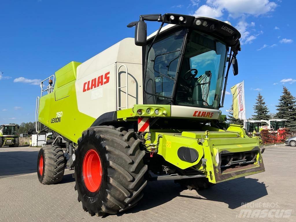 CLAAS Lexion 760 Θεριζοαλωνιστικές μηχανές