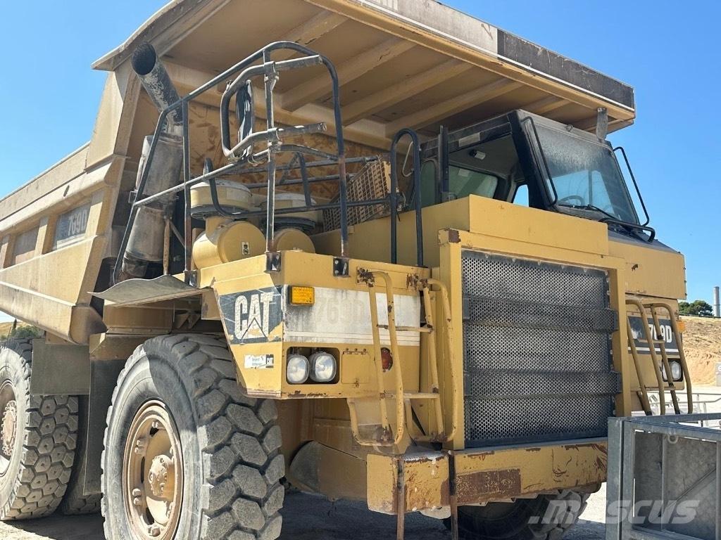 CAT 769D Άκαμπτα Dumper με ανατρεπόμενο κάδο
