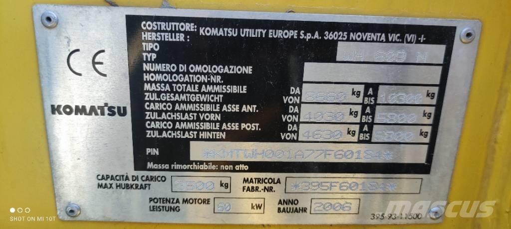 Komatsu WH 609 Τηλεσκοπικοί ανυψωτές