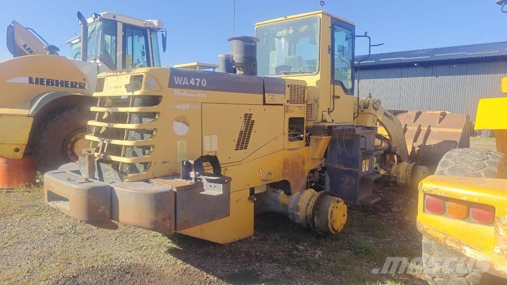 Komatsu WA 470-3H Μπούμες και κουτάλες