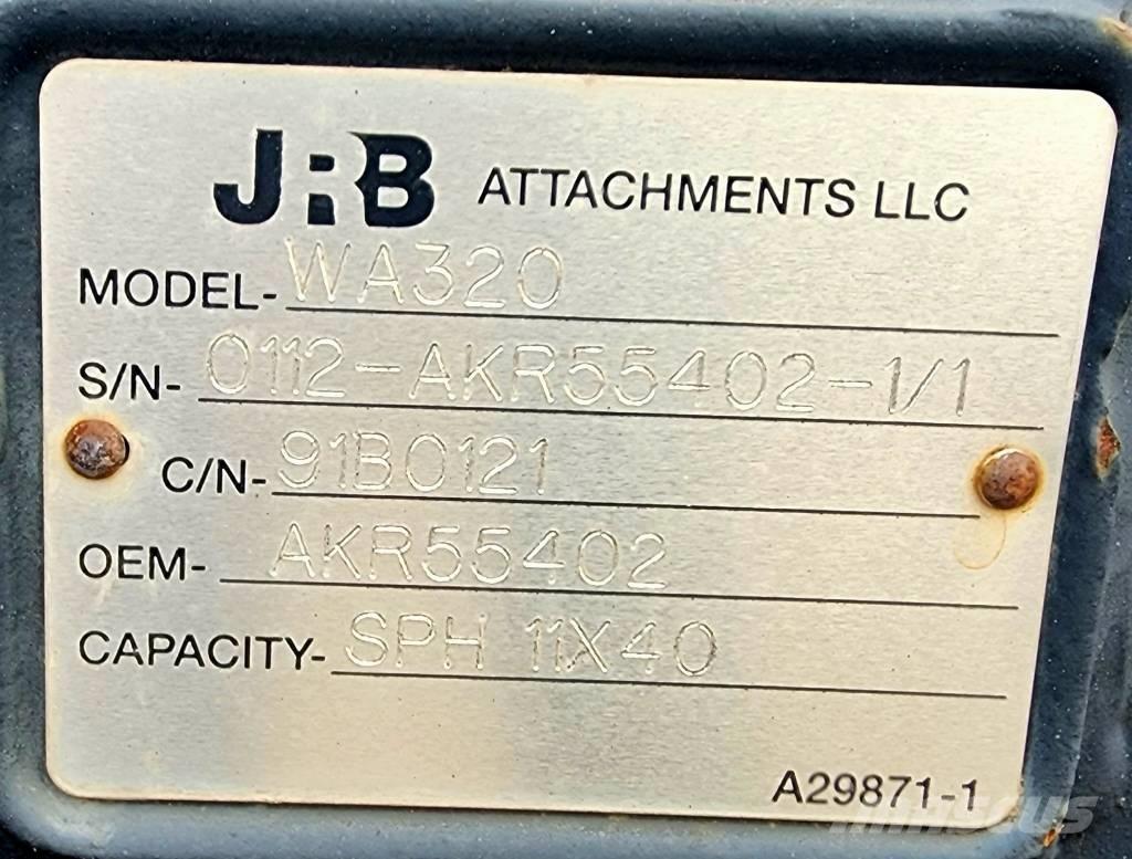 JRB Snow Plow WA320 Άλλα εξαρτήματα