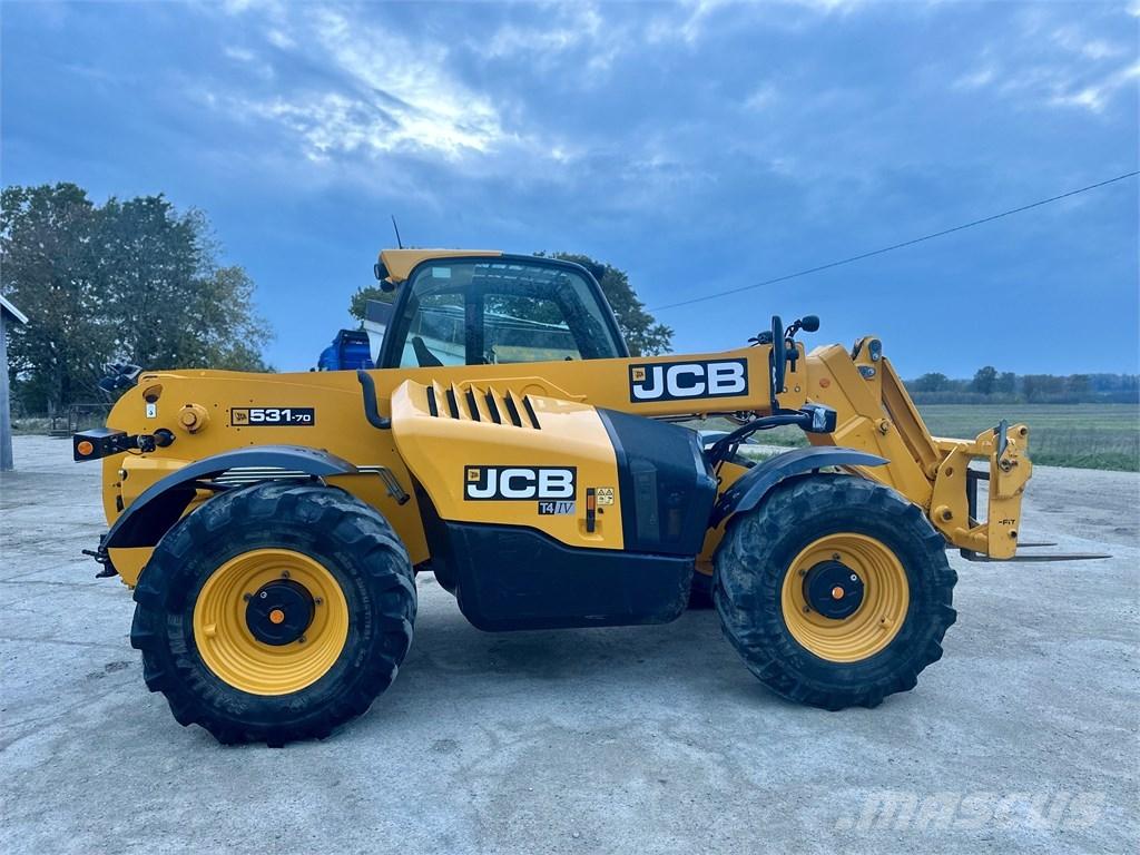 JCB 531-70 Agri Συστήματα τηλεχειρισμού για τη γεωργία