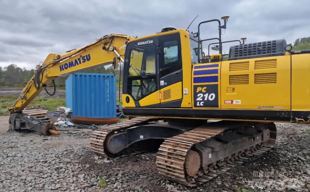 Komatsu PC 210 LC Εκσκαφείς με ερπύστριες