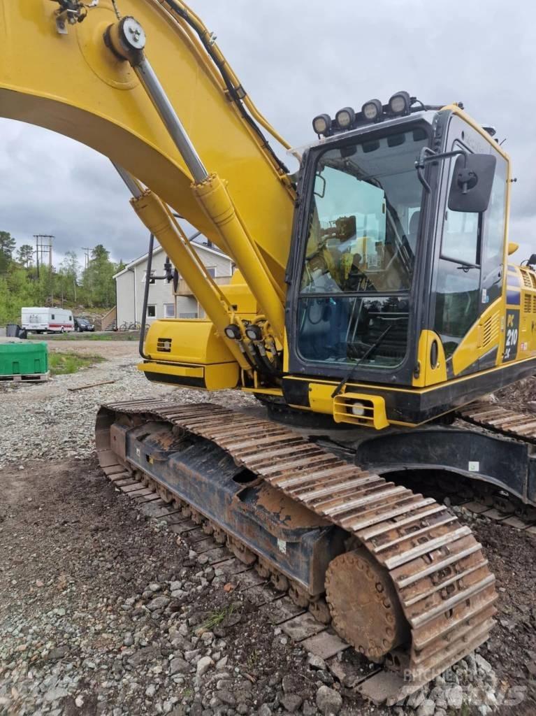 Komatsu PC 210 LC Εκσκαφείς με ερπύστριες