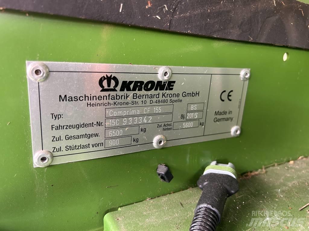 Krone CF155XC Πρέσες κυλινδρικών δεμάτων
