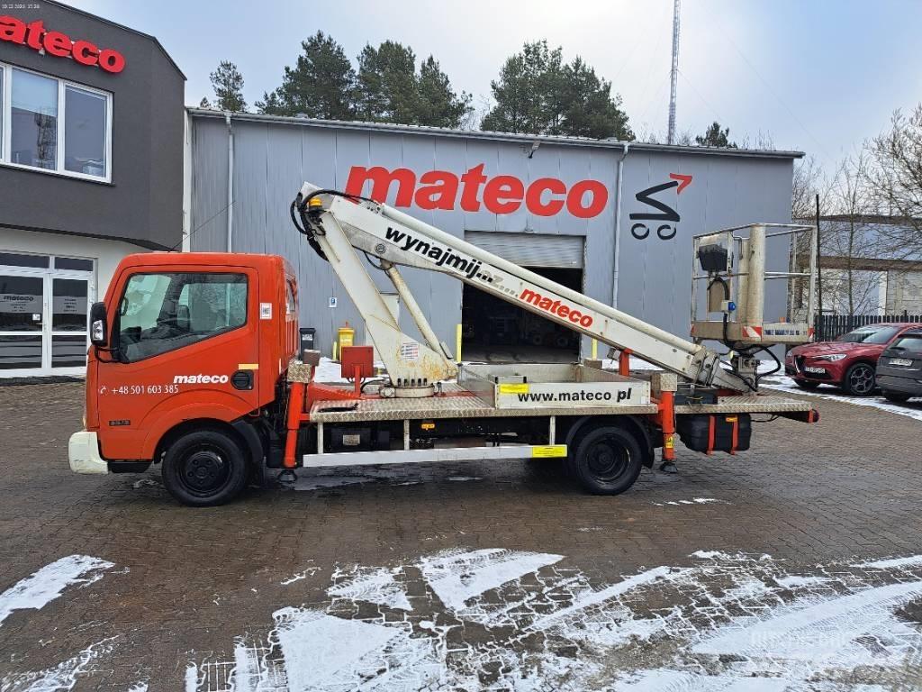 Nissan Cabstar Εναέριες πλατφόρμες τοποθετημένες σε φορτηγό