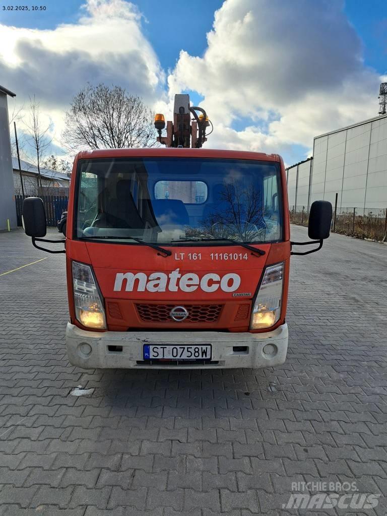 Nissan Cabstar Εναέριες πλατφόρμες τοποθετημένες σε φορτηγό