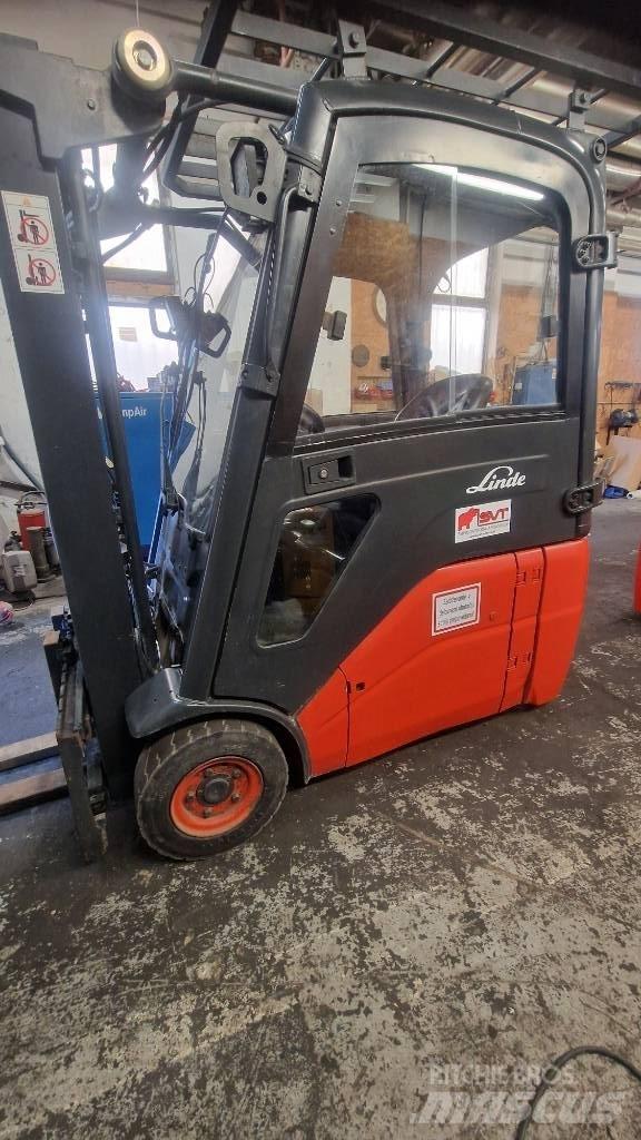 Linde E 16 Ηλεκτρικά περονοφόρα ανυψωτικά κλαρκ