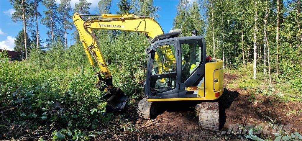 New Holland E75CSR Εκσκαφείς με ερπύστριες