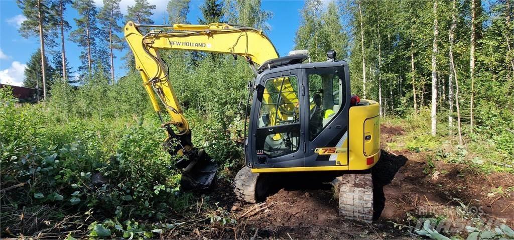 New Holland E75CSR Εκσκαφείς με ερπύστριες