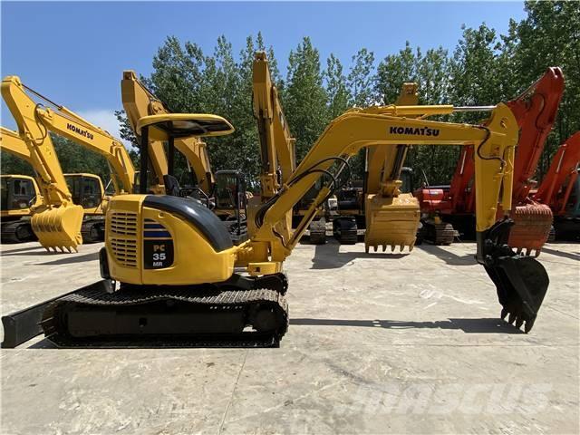 Komatsu PC 35 MR Εκσκαφείς με ερπύστριες