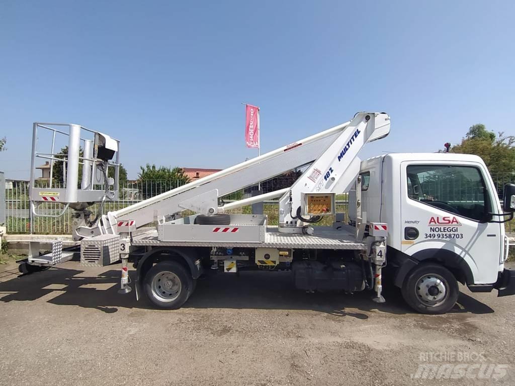 Multitel MT182 Εναέριες πλατφόρμες τοποθετημένες σε φορτηγό