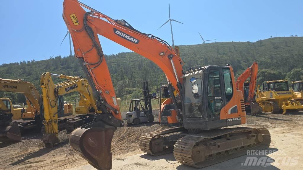 Doosan DX140LCR-5 Εκσκαφείς με ερπύστριες