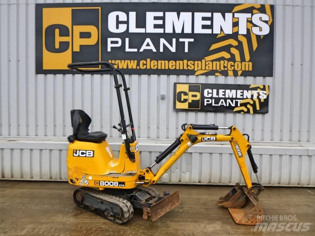 JCB 8008 CTS Εκσκαφάκι (διαβολάκι) < 7t