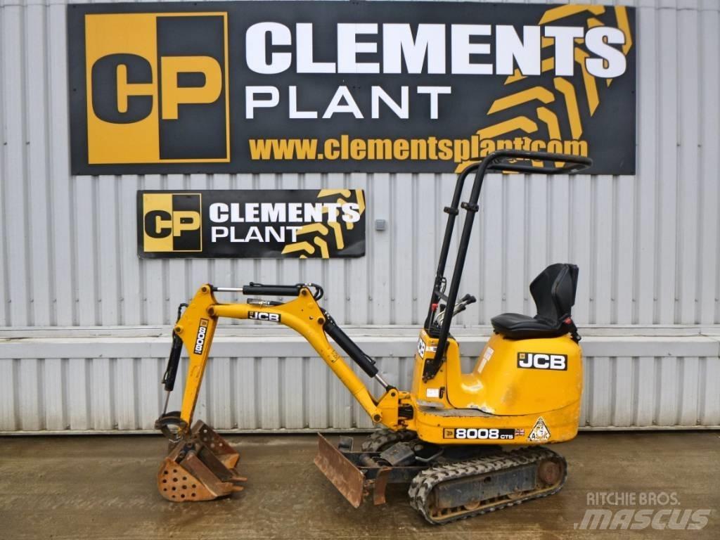 JCB 8008 CTS Εκσκαφάκι (διαβολάκι) < 7t