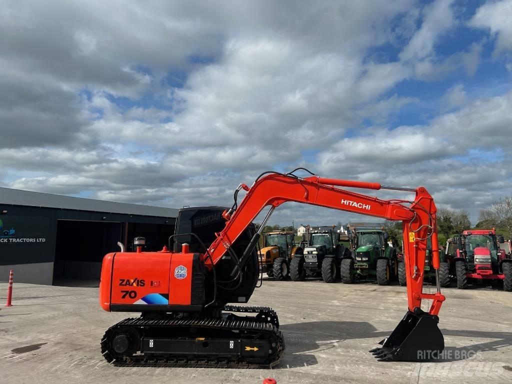 Hitachi Zaxis 70 Εκσκαφείς με ερπύστριες