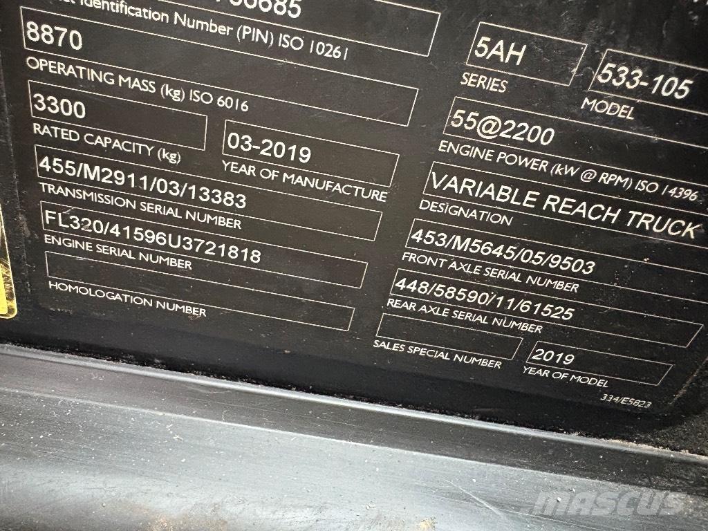 JCB 533-105 Τηλεσκοπικοί ανυψωτές