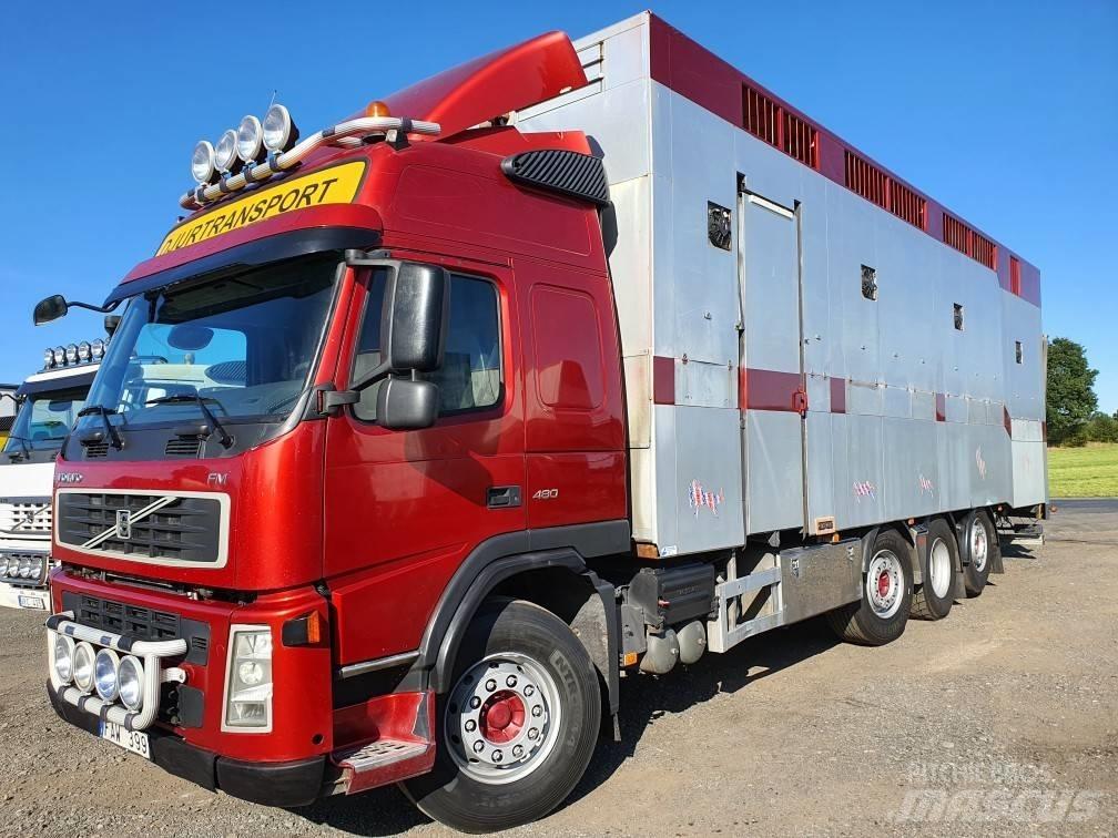 Volvo FM12 Φορτηγά μεταφοράς ζώων