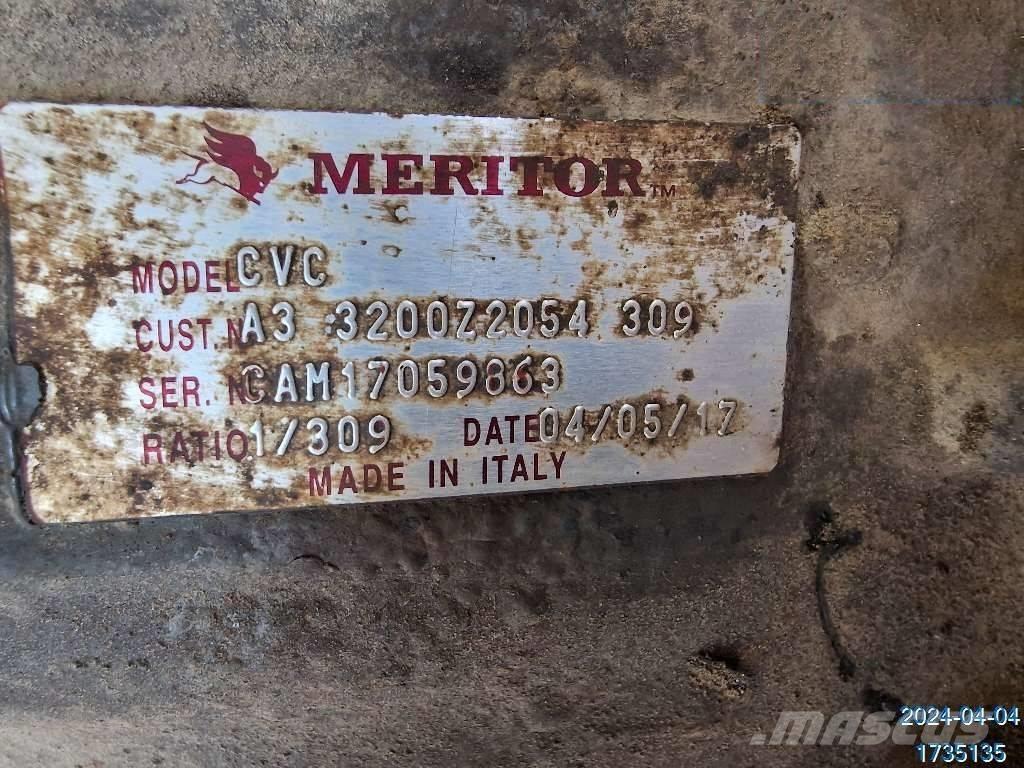 DAF XF 510 Άξονες