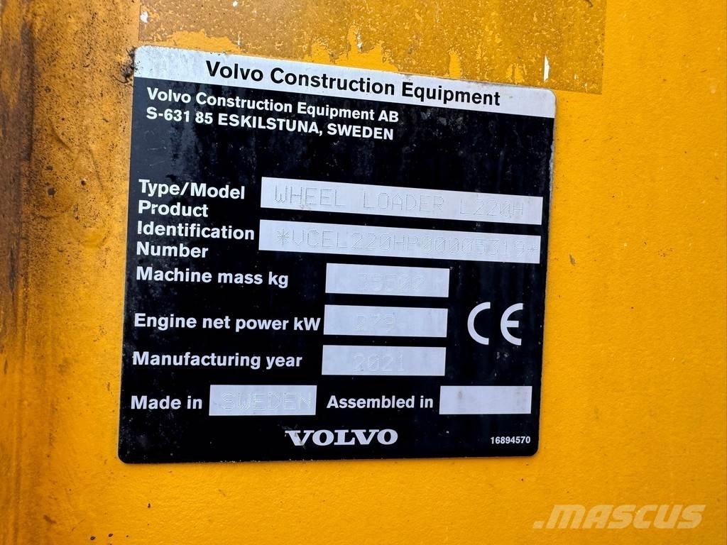 Volvo L220H Φορτωτές με λάστιχα (Τροχοφόροι)