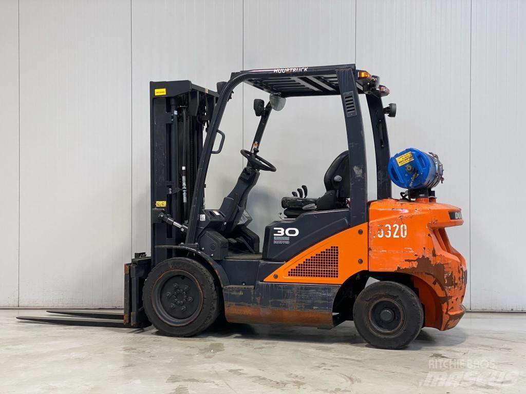 Doosan G30N-7 Περονοφόρα ανυψωτικά κλαρκ με φυσικό αέριο LPG