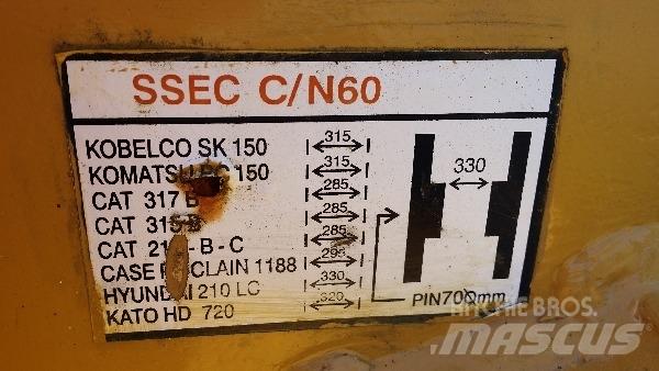 CAT SSEC C/N60 Κουβάδες
