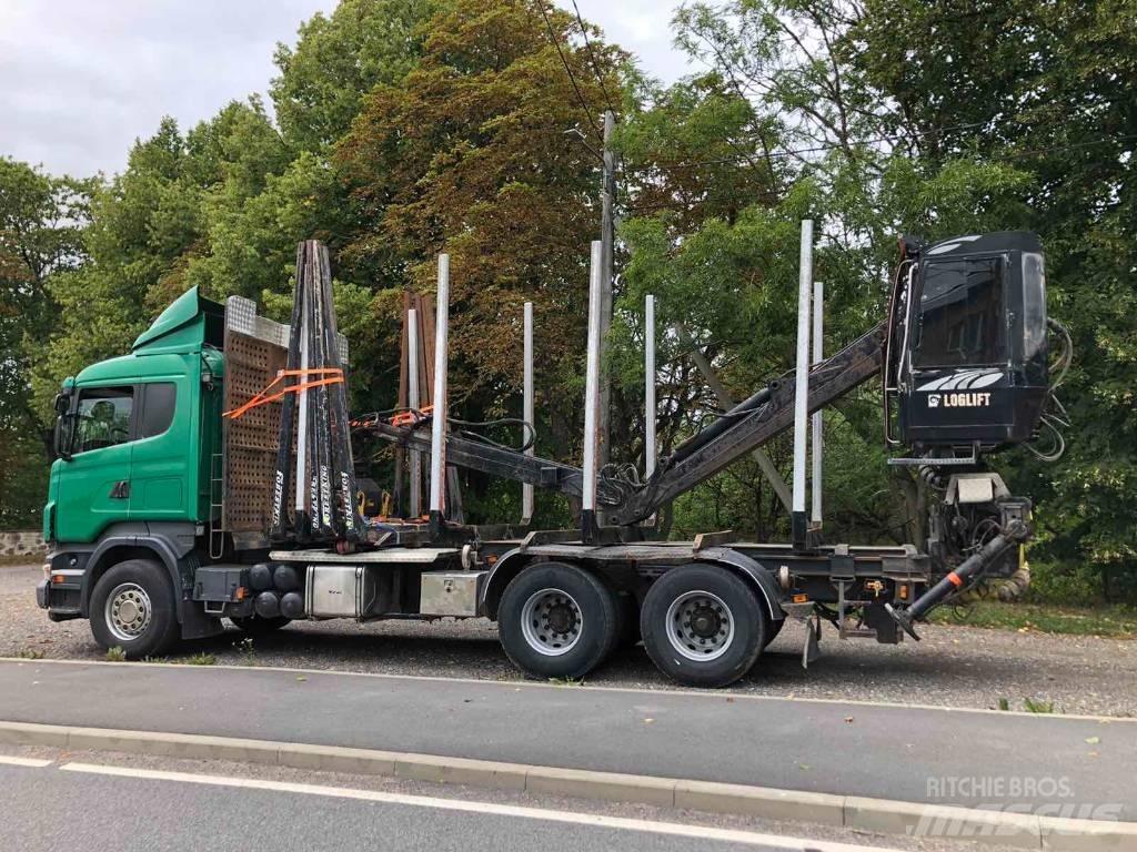 Scania R 480 Φορτηγά ξυλείας
