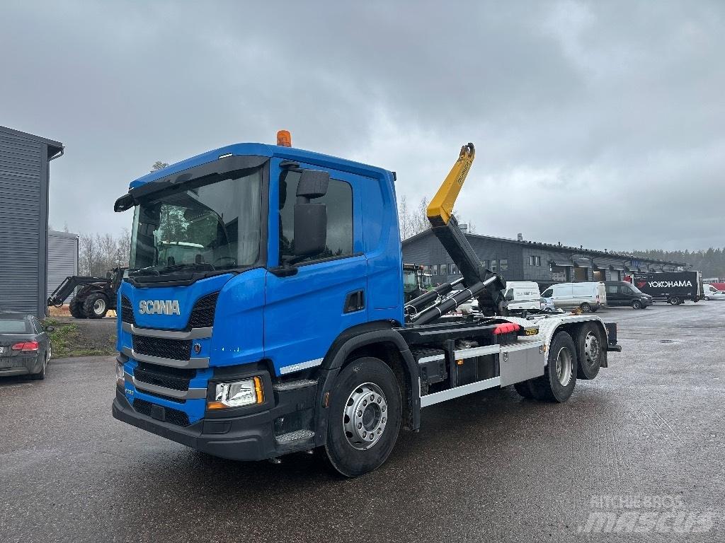 Scania P 360 Φορτηγά ανατροπή με γάντζο