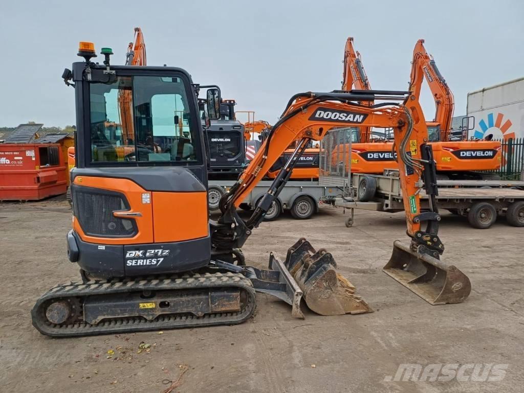 Doosan DX 27 Z - 7 Εκσκαφάκι (διαβολάκι) < 7t