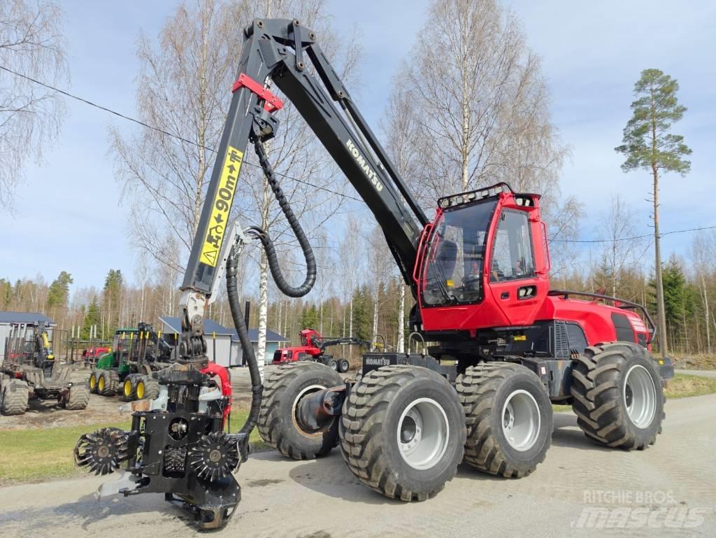 Komatsu 911 Θεριζοαλωνιστικές μηχανές