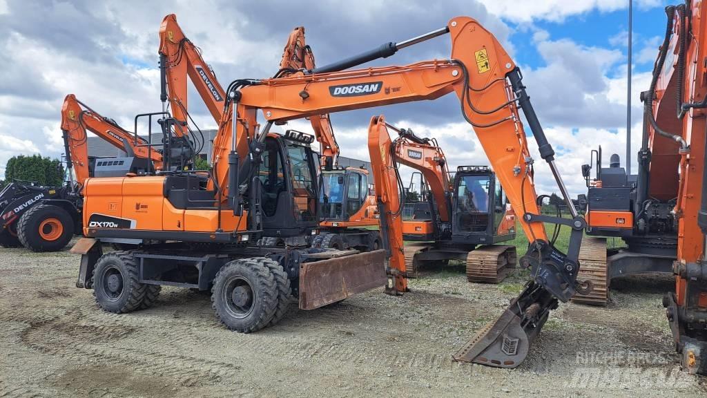 Doosan DX 170 W Εκσκαφείς με τροχούς - λάστιχα