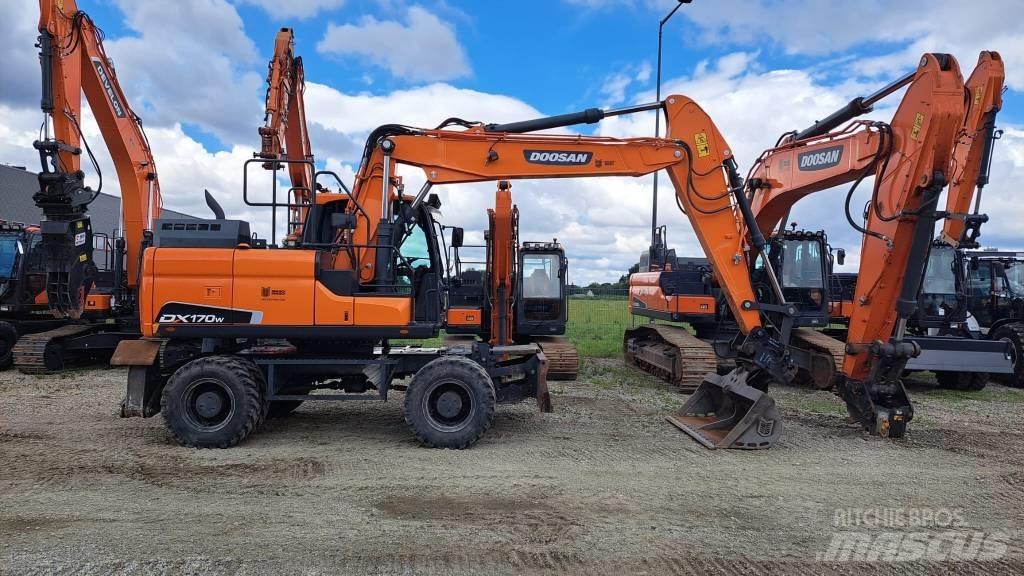 Doosan DX 170 W Εκσκαφείς με τροχούς - λάστιχα