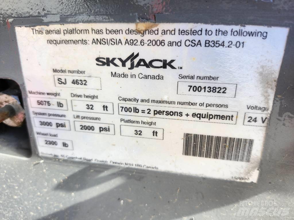 SkyJack SJ 4632 Ανυψωτήρες ψαλιδωτής άρθρωσης