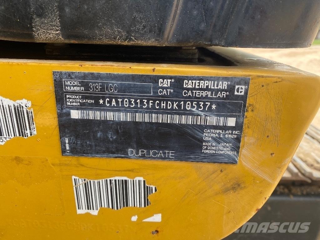 CAT 313 F LGC Εκσκαφείς με ερπύστριες