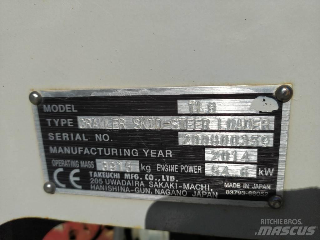 Takeuchi TL 8 Φορτωτές με ερπύστριες