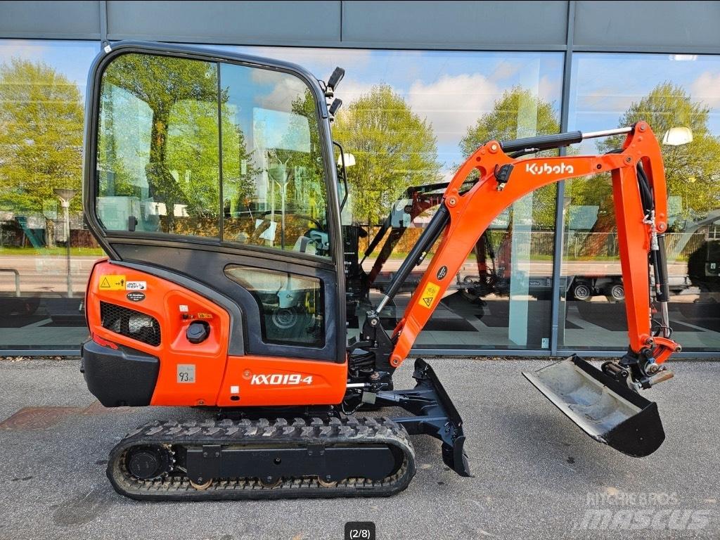 Kubota KX 019-4 Εκσκαφάκι (διαβολάκι) < 7t
