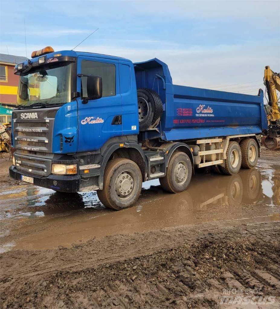 Scania R 420 8X4 Φορτηγά φόρτωσης κάδων