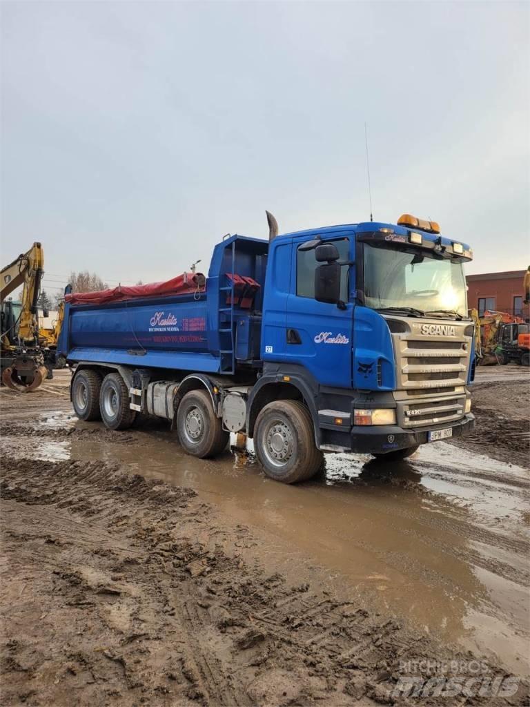 Scania R 420 8X4 Φορτηγά φόρτωσης κάδων