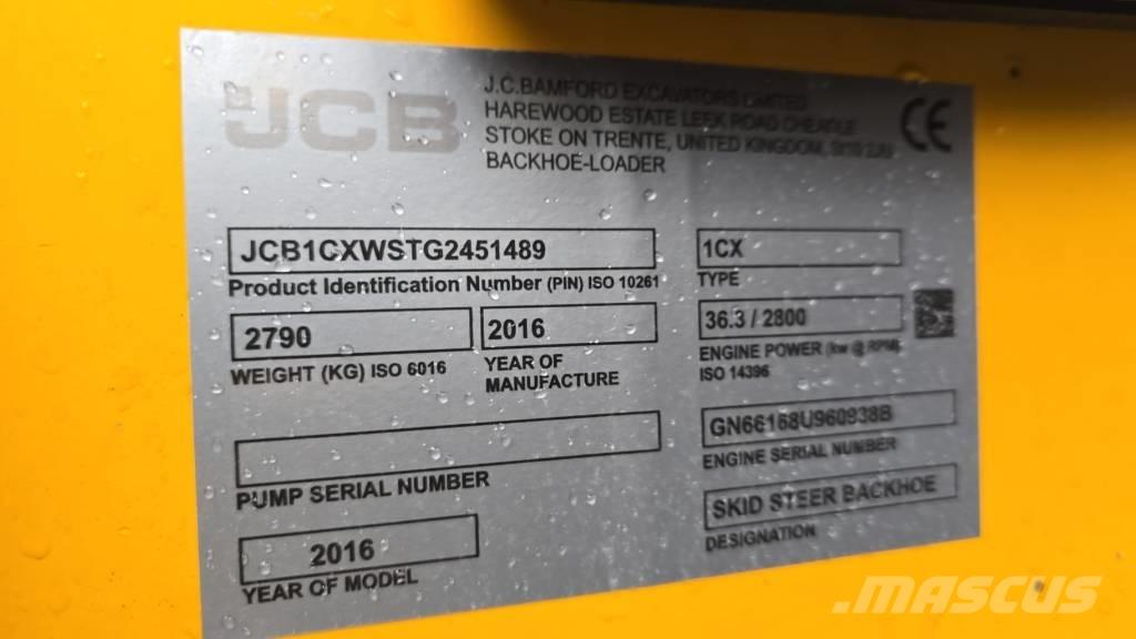 JCB 1 CX Εκσκαφείς Φορτωτές τύπου JCB