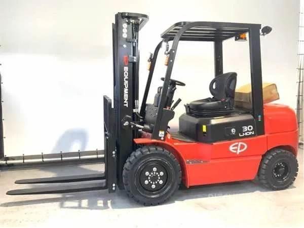 EP EFL 302 (3000KG) Ηλεκτρικά περονοφόρα ανυψωτικά κλαρκ