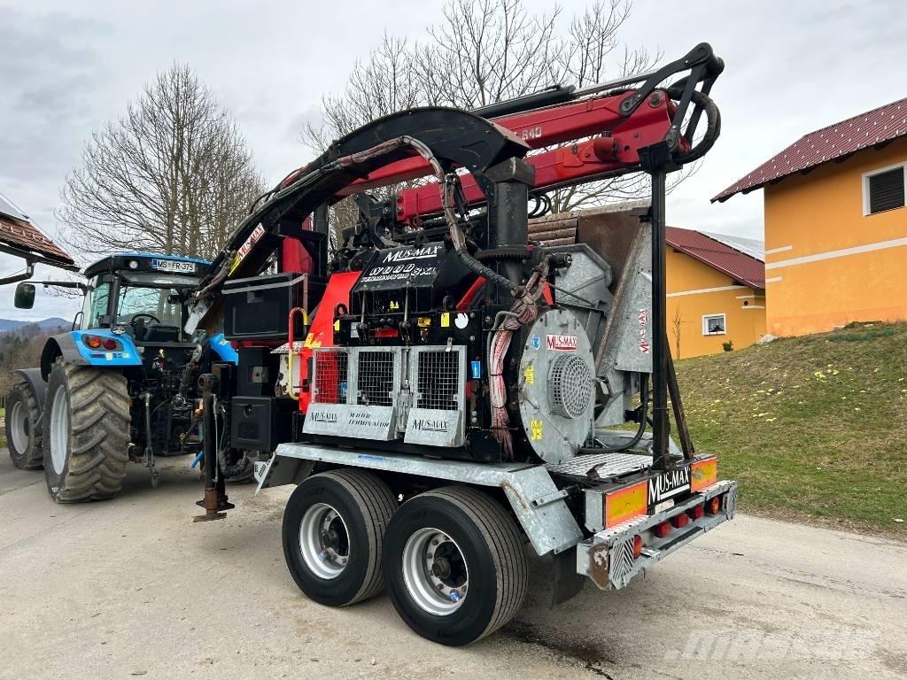 Mus-Max 8XL Διαχωριστές και κόπτες ξυλείας