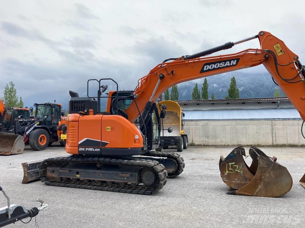 Doosan DX 140 LCR-7 Εκσκαφείς με ερπύστριες