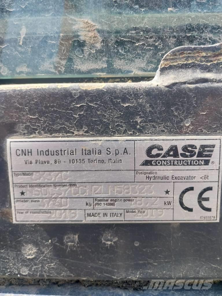 CASE CX 37 C Εκσκαφάκι (διαβολάκι) < 7t