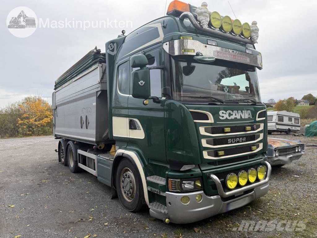 Scania R 580 Φορτηγά Ανατροπή