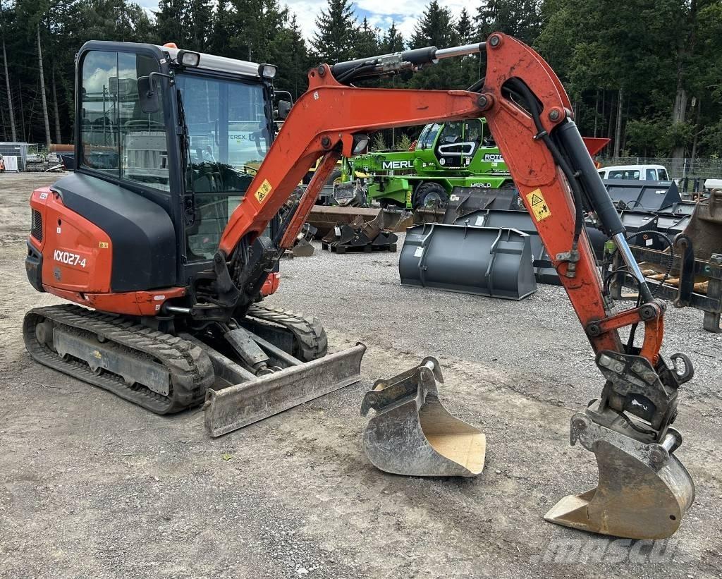 Kubota KX 027 Εκσκαφάκι (διαβολάκι) < 7t