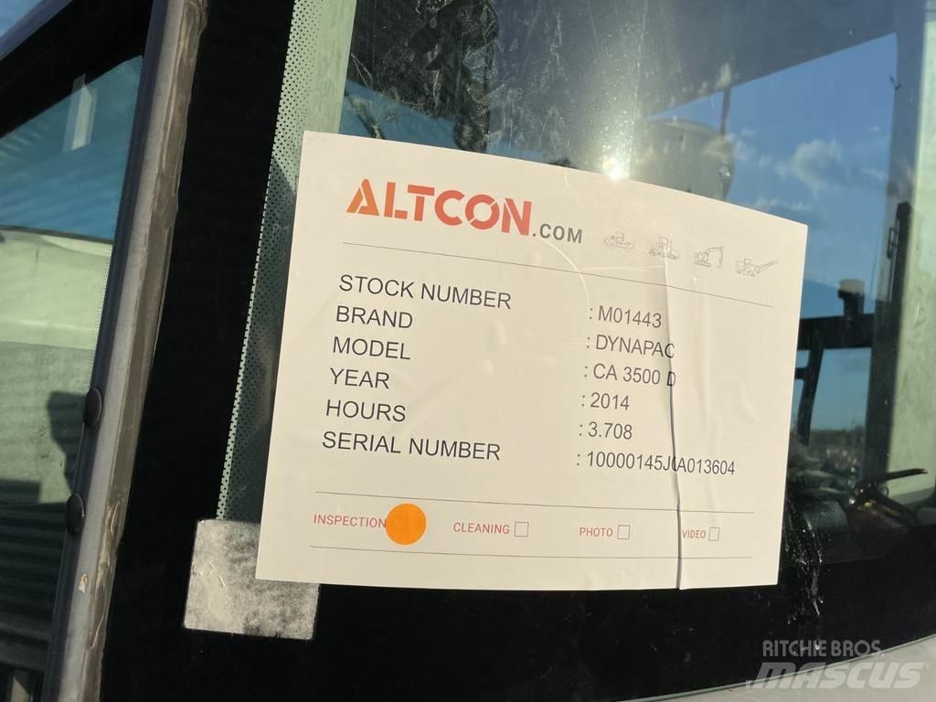 Dynapac CA3500D Οδοστρωτήρες μονού κυλίνδρου