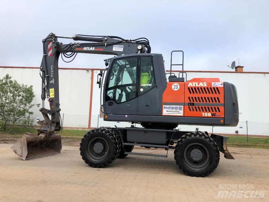 Atlas 150 W Εκσκαφείς με τροχούς - λάστιχα