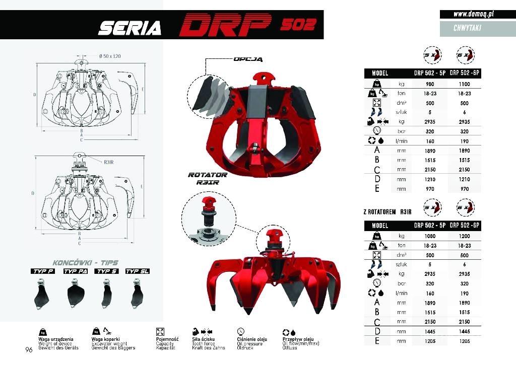  DEMOQ DRP300-5P Κόπτες