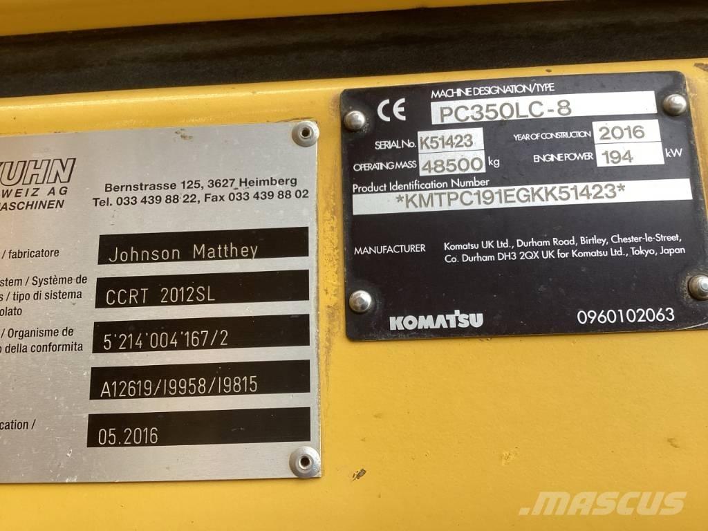 Komatsu PC 350 LC-8 Εκσκαφείς κατεδαφίσεων